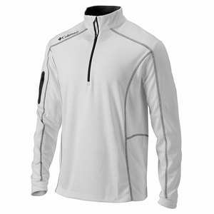 Columbia Camisas Casuales Shotgun Golf™ 1/4 Zip Hombre Blancos (896OCRZJY)